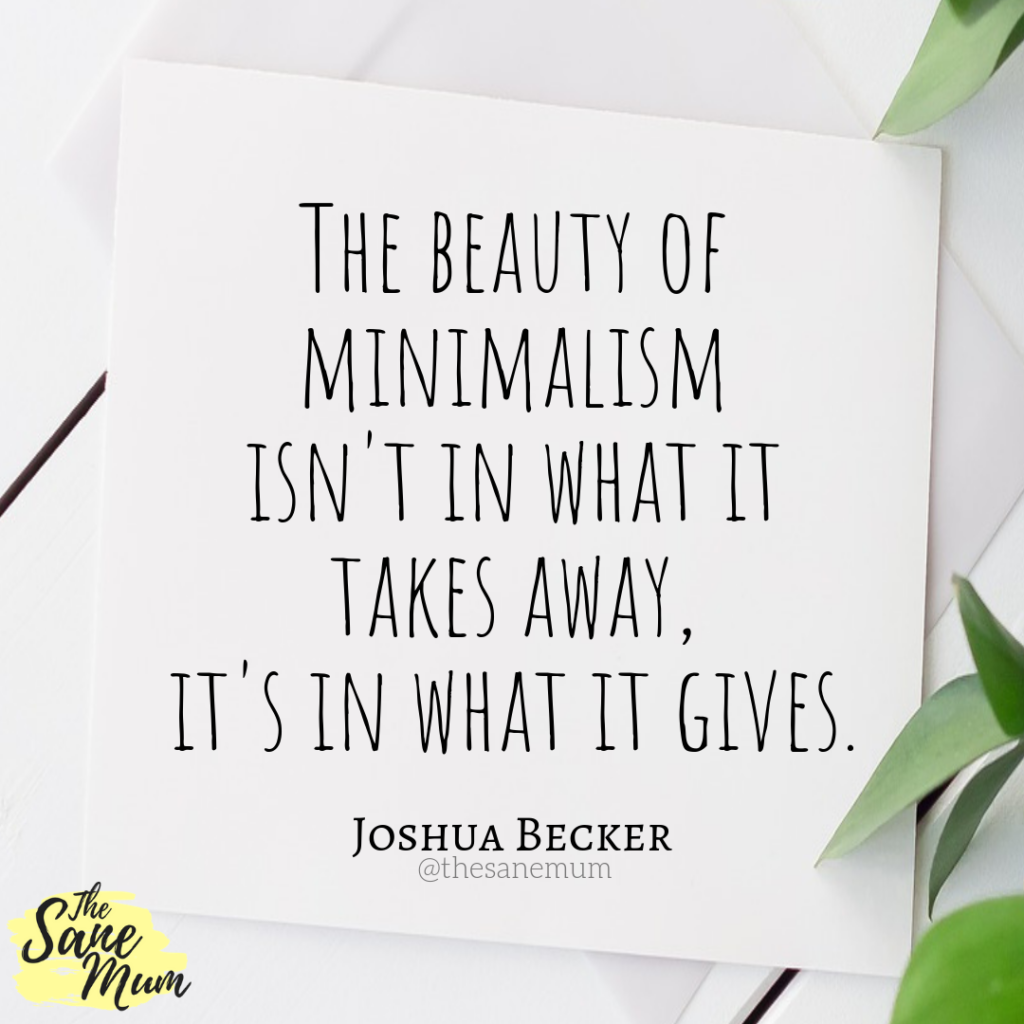 Benefits of Minimalism